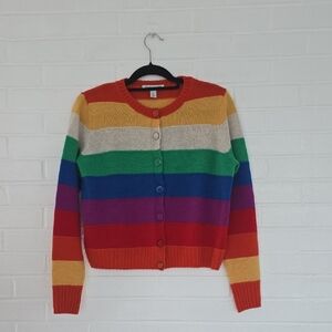 Autumn Cashmere Cardigan Size M Multicolor